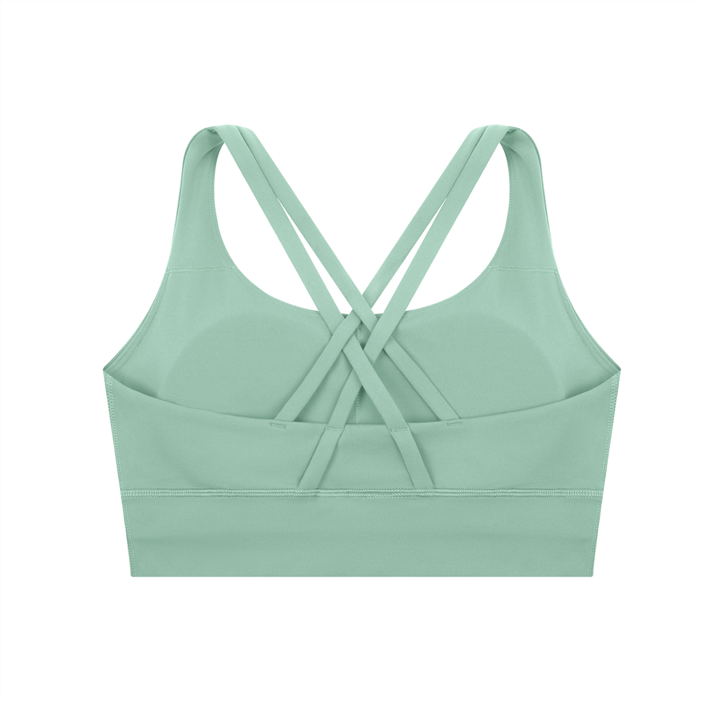 CI Strappy Criss-Cross Sports Bra