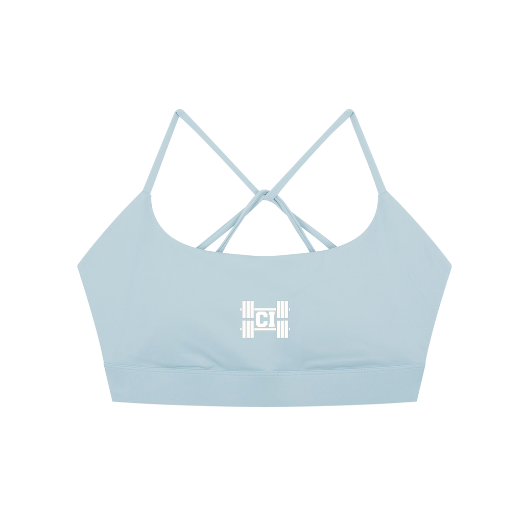 CI Strappy Criss Cross Yoga Sports Bra