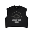 Worldwide French Terry Boxy Tank Top