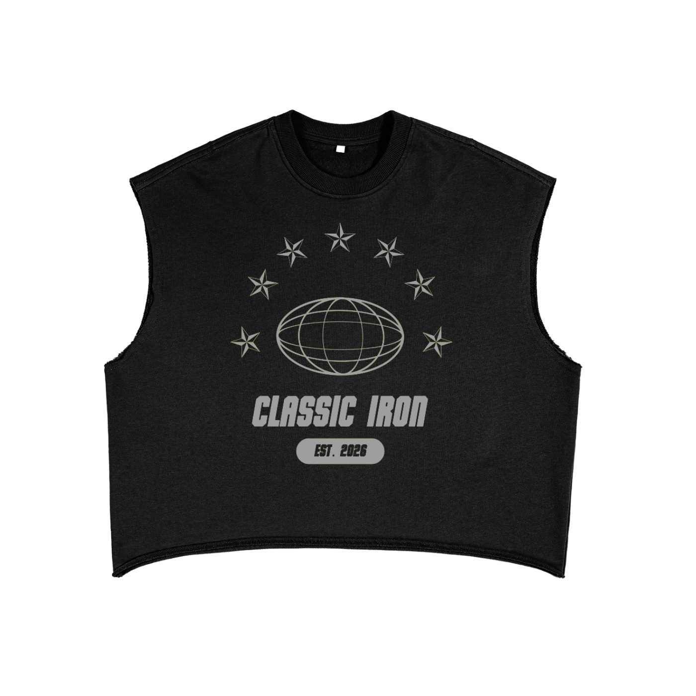 Worldwide French Terry Boxy Tank Top