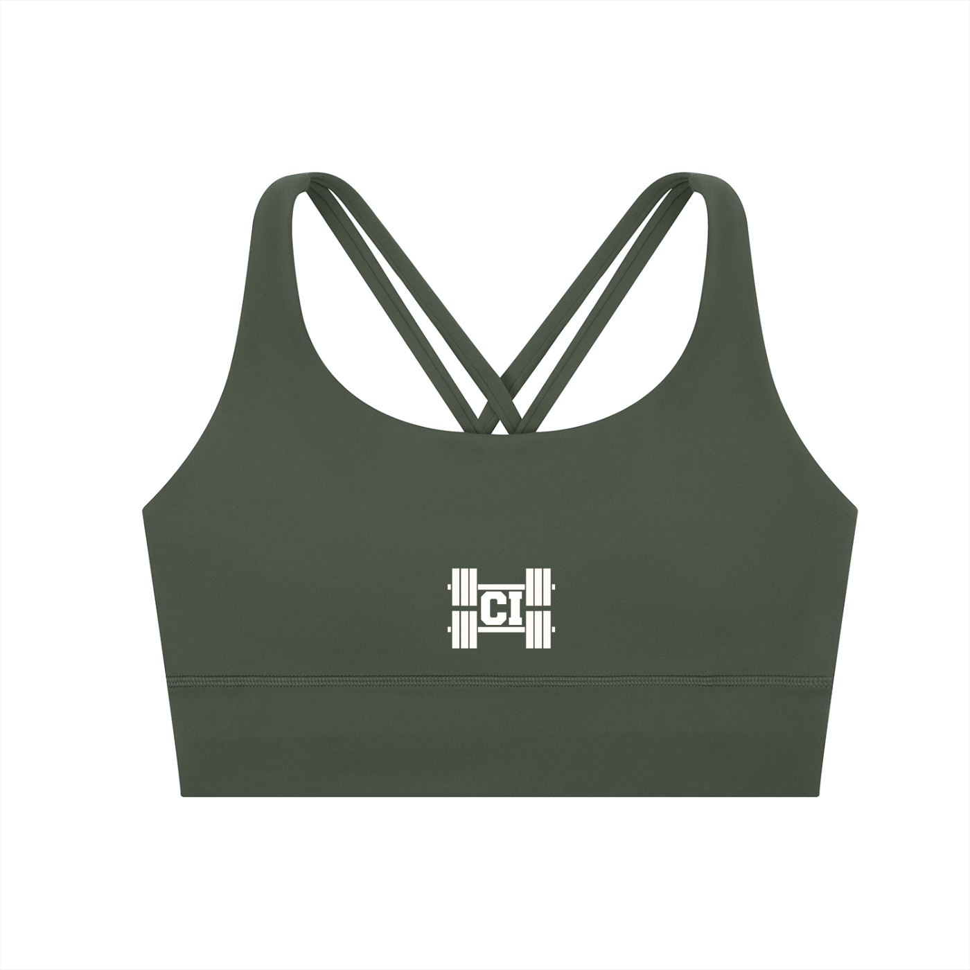 CI Strappy Criss-Cross Sports Bra