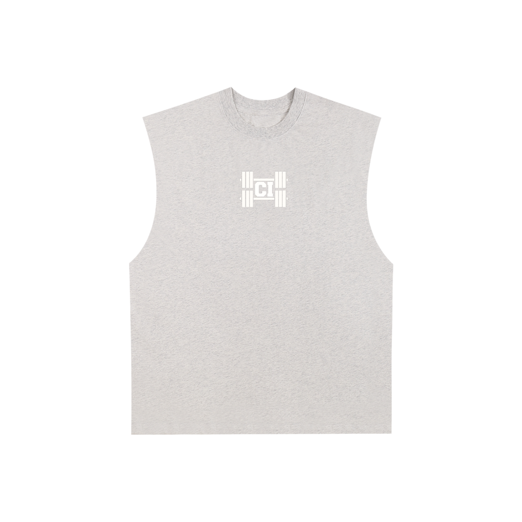 CI Raw Edge Cotton Tank Top