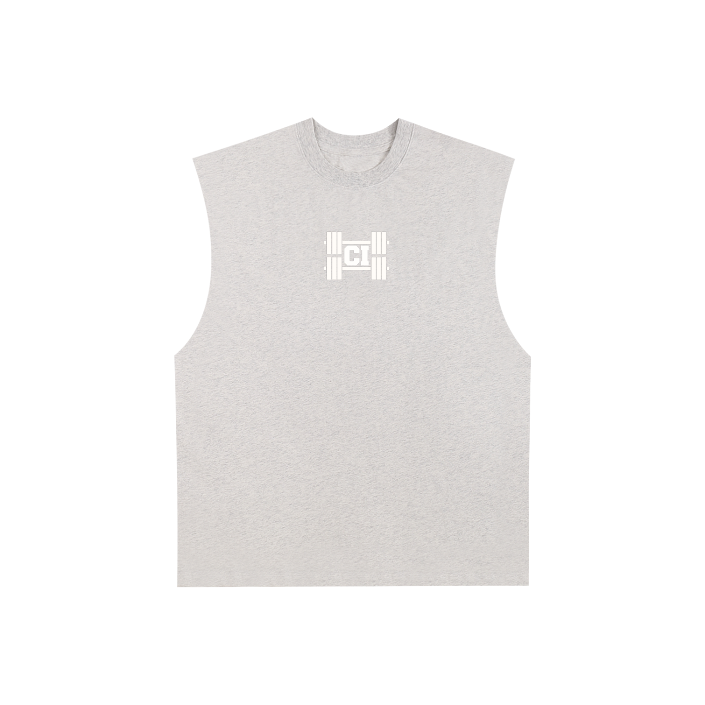 CI Raw Edge Cotton Tank Top