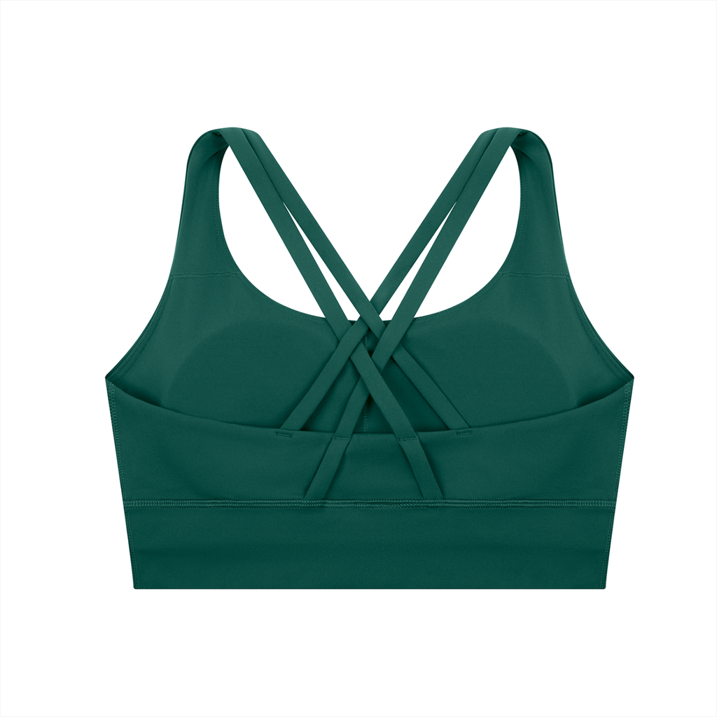 CI Strappy Criss-Cross Sports Bra