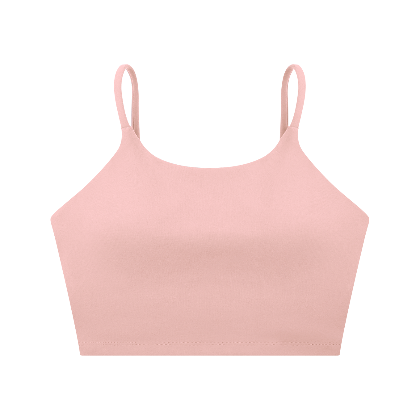 Cursive Spaghetti Strap Yoga Sports Bra