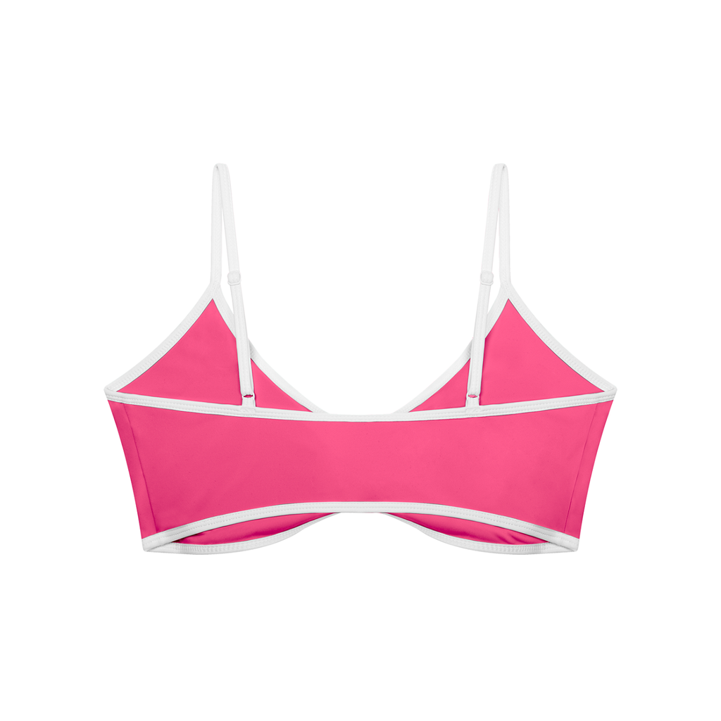 CI Women's Color Block Ruched V-Neck Sports Bra