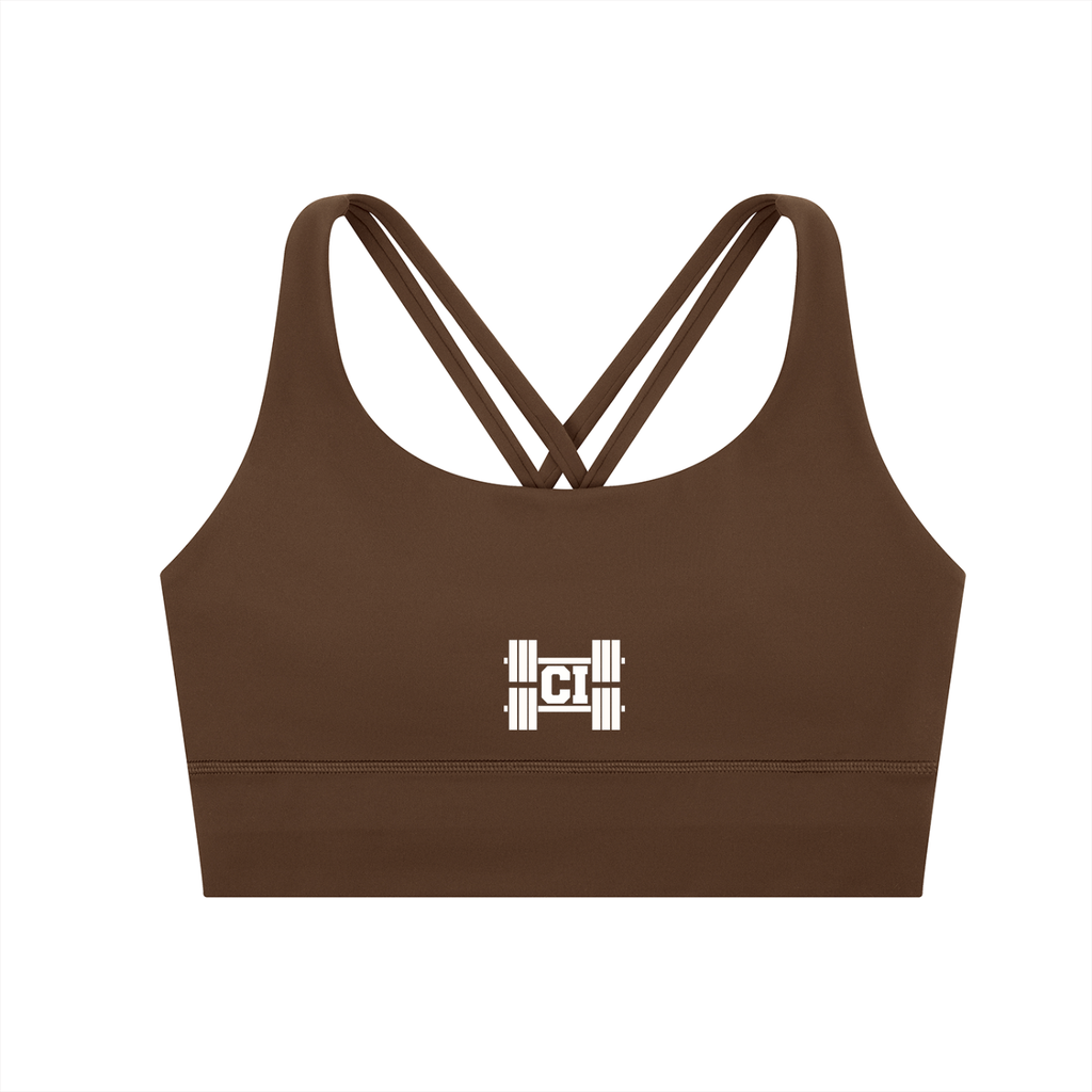 CI Strappy Criss-Cross Sports Bra