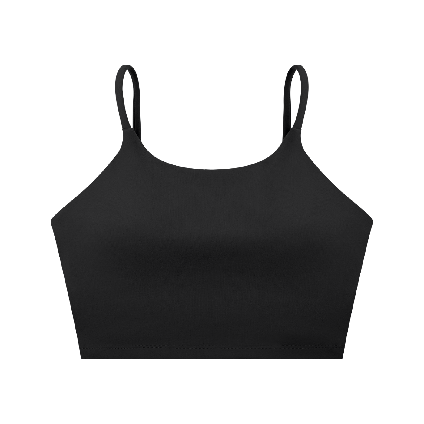 Cursive Spaghetti Strap Yoga Sports Bra