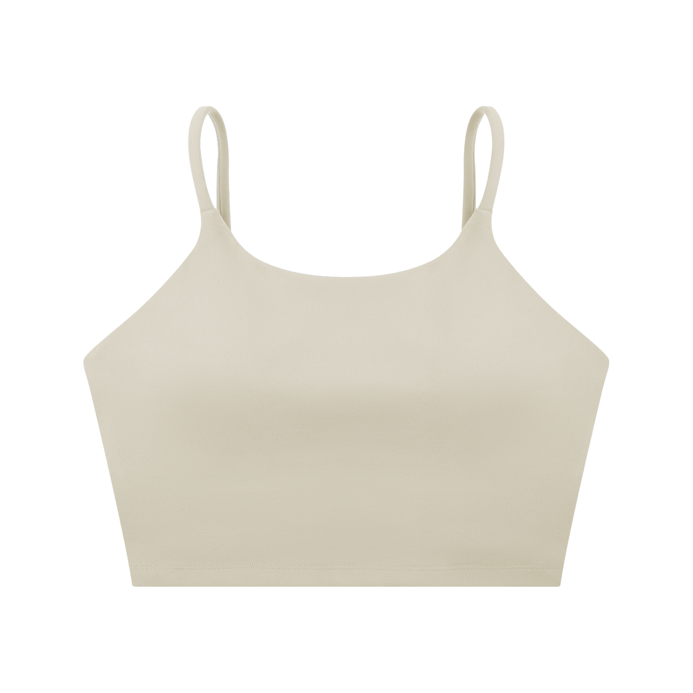Cursive Spaghetti Strap Yoga Sports Bra