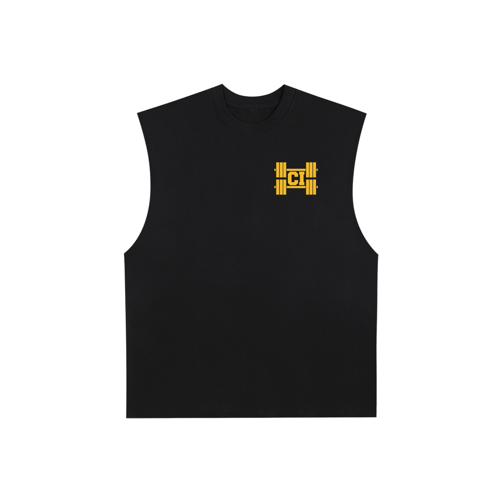 CI Raw Edge Cotton Tank