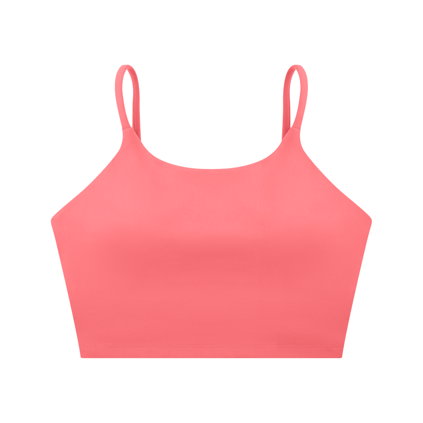 Cursive Spaghetti Strap Yoga Sports Bra