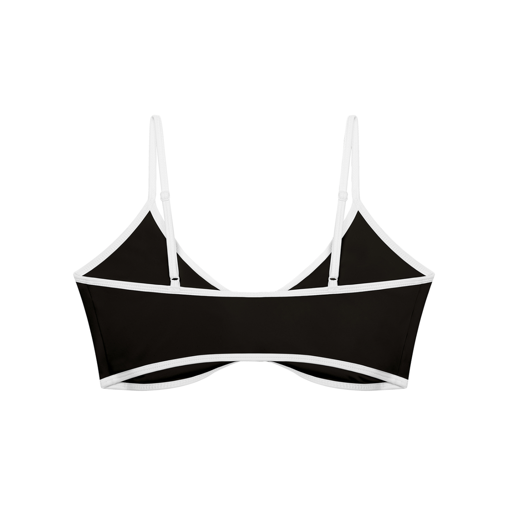 CI Women's Color Block Ruched V-Neck Sports Bra