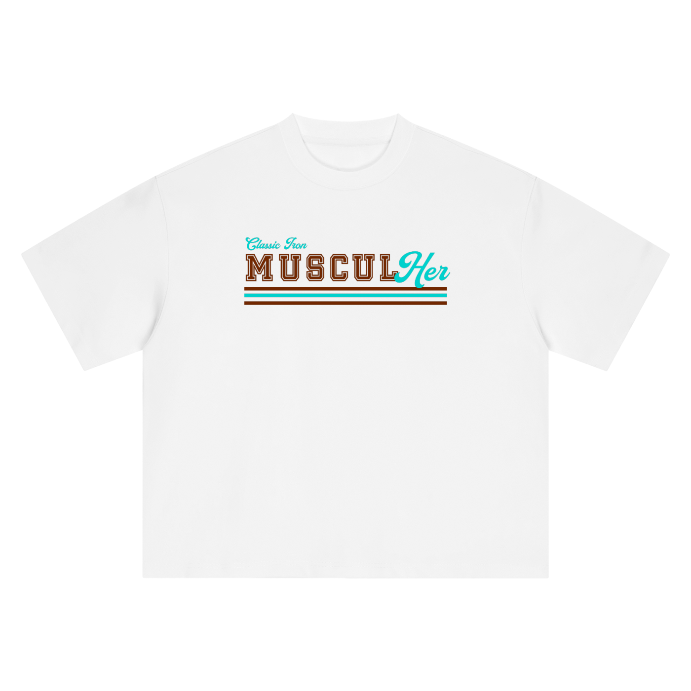MusculHer Boxy Oversized T-Shirt