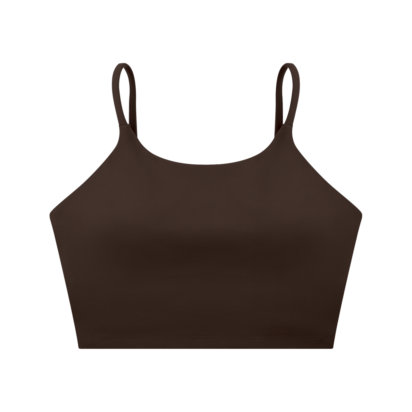 Cursive Spaghetti Strap Yoga Sports Bra