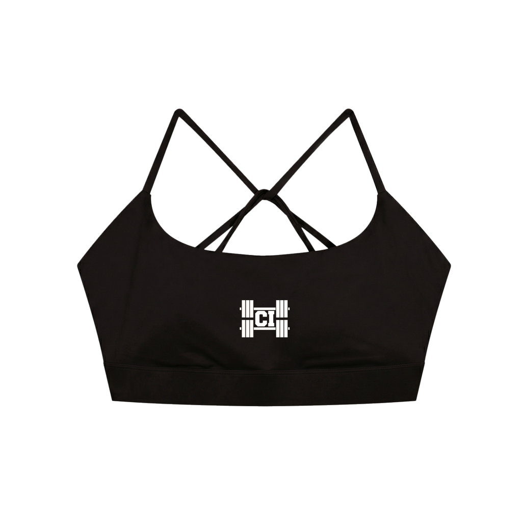 CI Strappy Criss Cross Yoga Sports Bra
