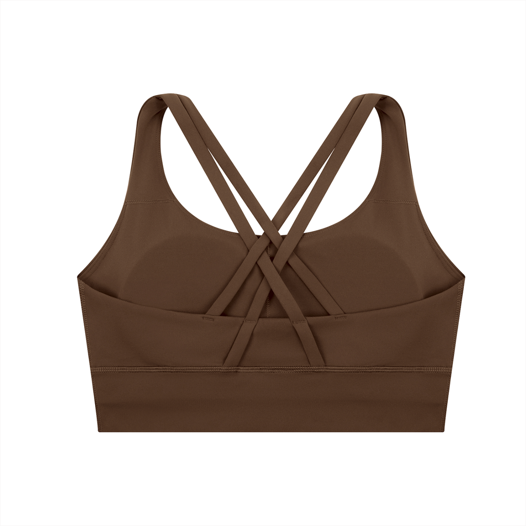 CI Strappy Criss-Cross Sports Bra