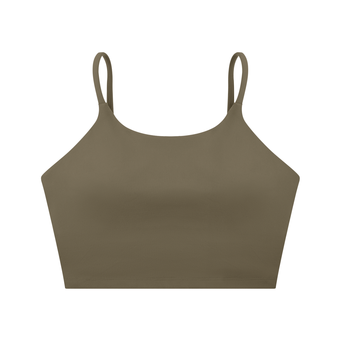 Cursive Spaghetti Strap Yoga Sports Bra