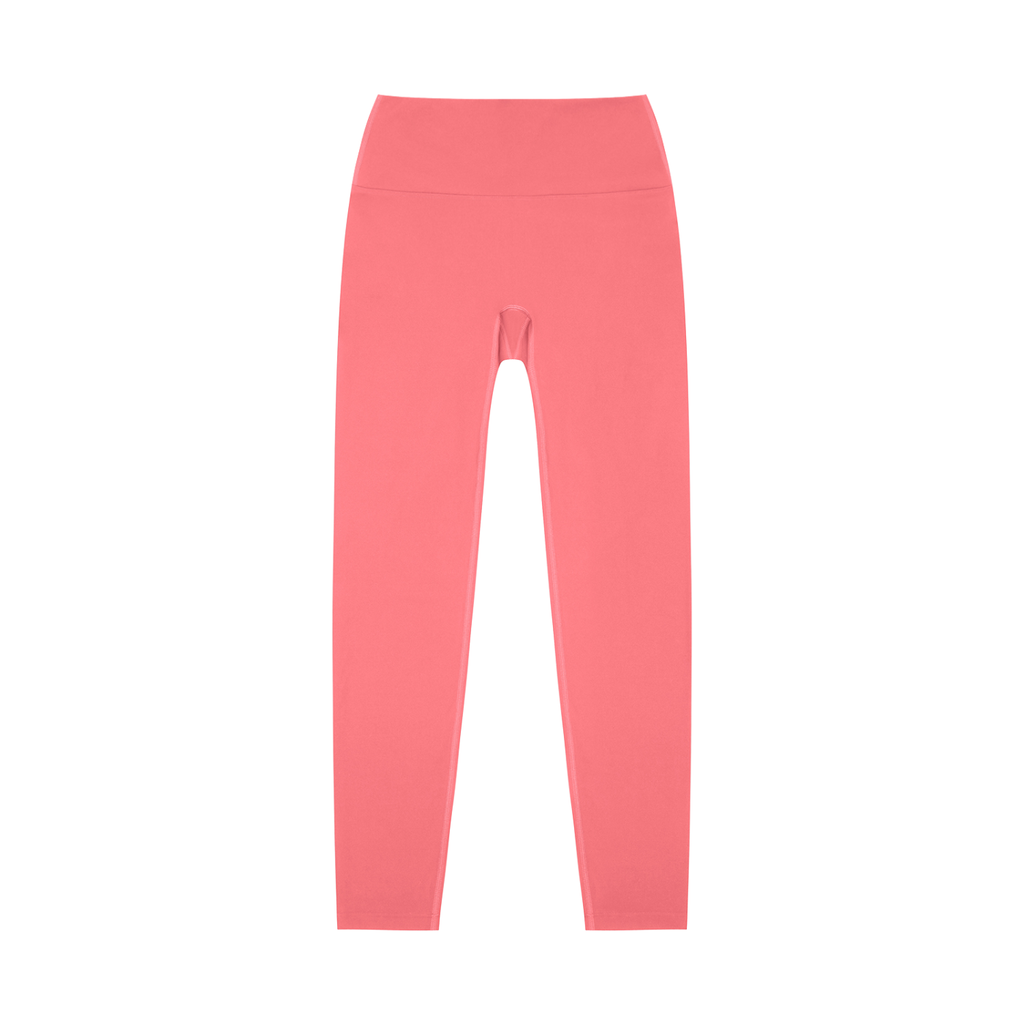 Cursive High-Waisted Yoga Leggings
