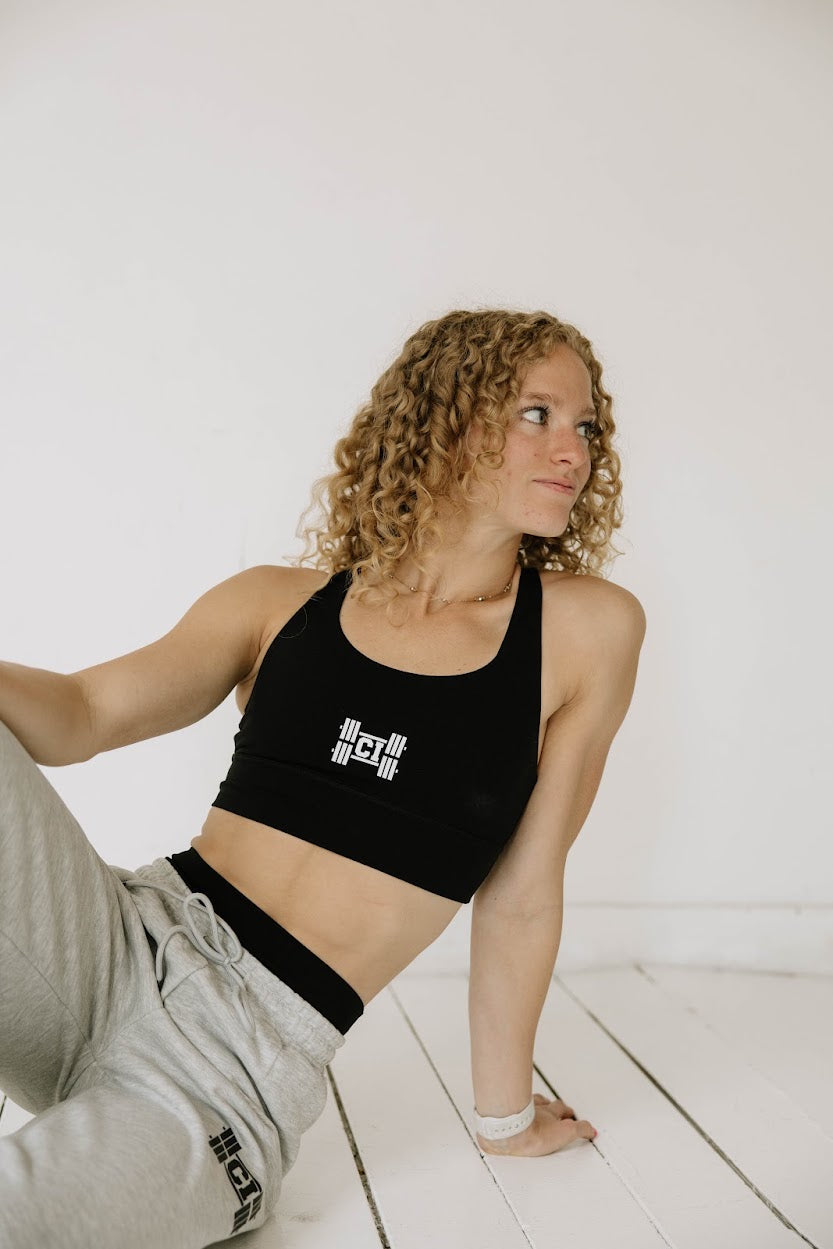 CI Strappy Criss-Cross Sports Bra
