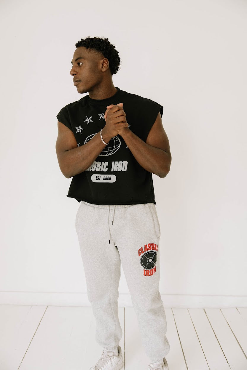 Worldwide French Terry Boxy Tank Top