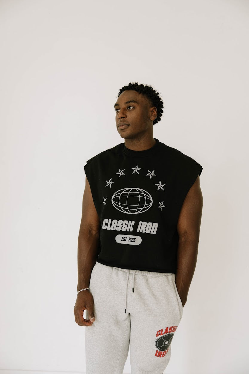 Worldwide French Terry Boxy Tank Top