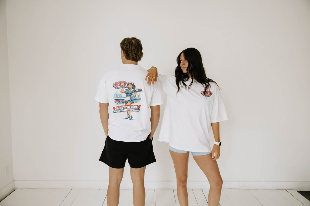 Protein Diner Loose Drop Shoulder T-Shirt