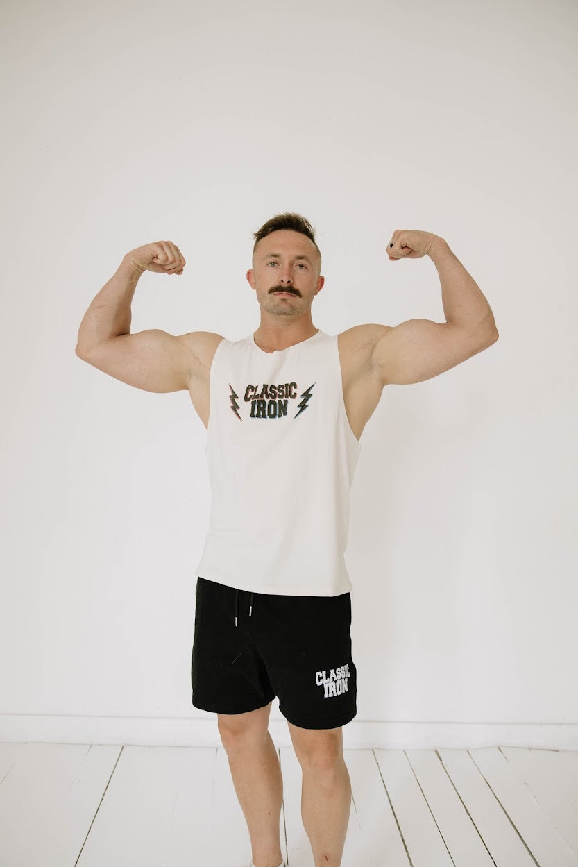 Men's Lightning Crewneck Tank Top