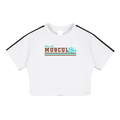 MusculHer Taped Cooling Performance Crop Top