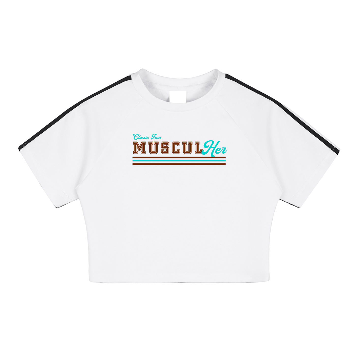 MusculHer Taped Cooling Performance Crop Top