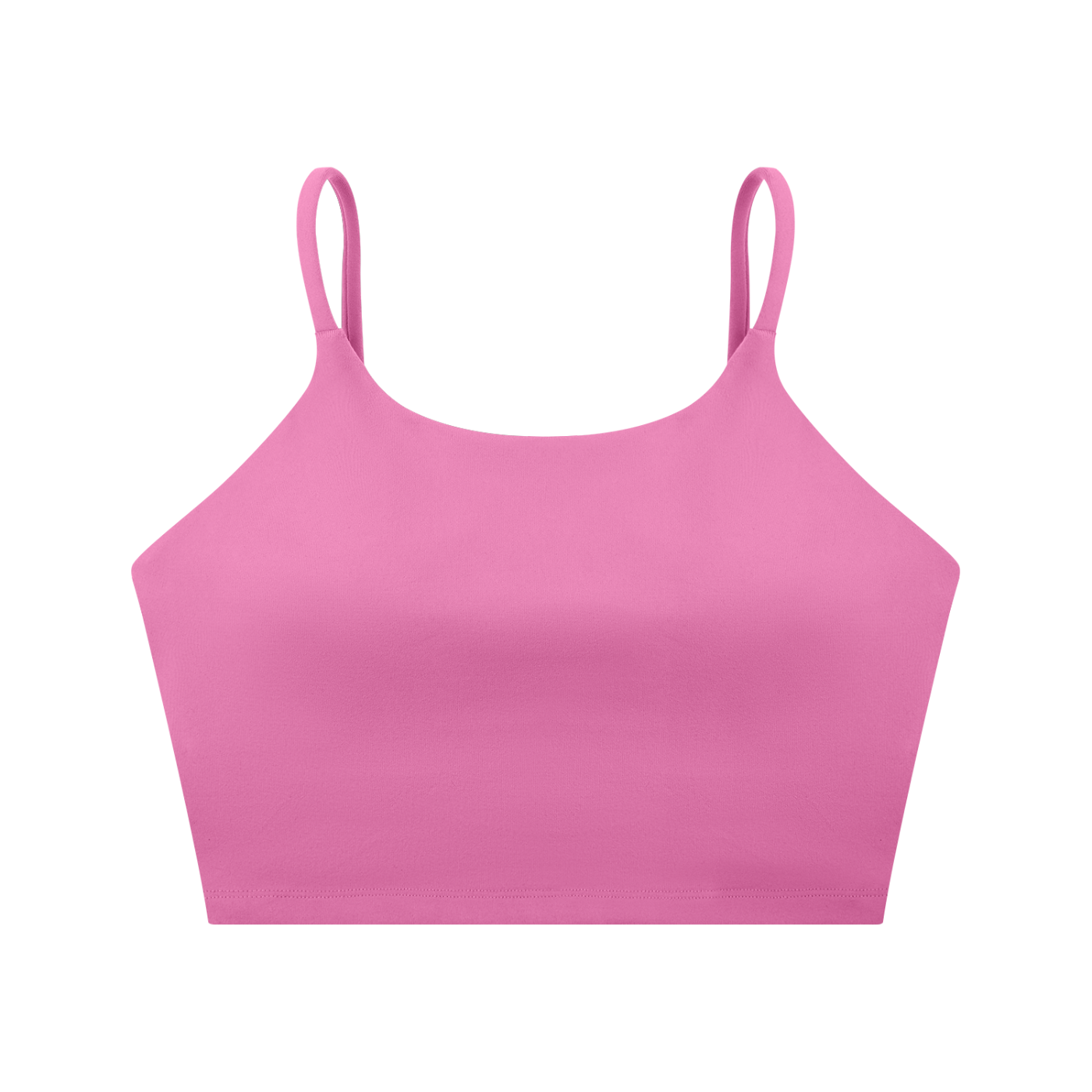 Cursive Spaghetti Strap Yoga Sports Bra