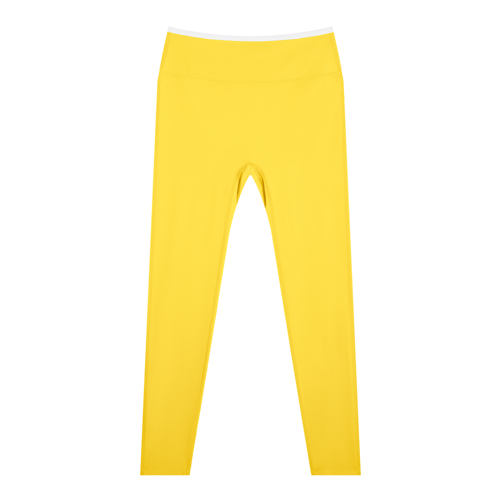 CI Ruched High-Waisted Yoga Leggings