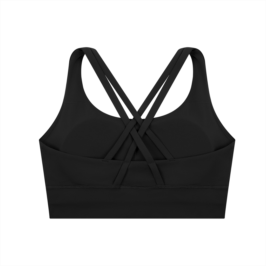 CI Strappy Criss-Cross Sports Bra