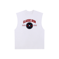 Inaugural Raw Edge Cotton Tank Top