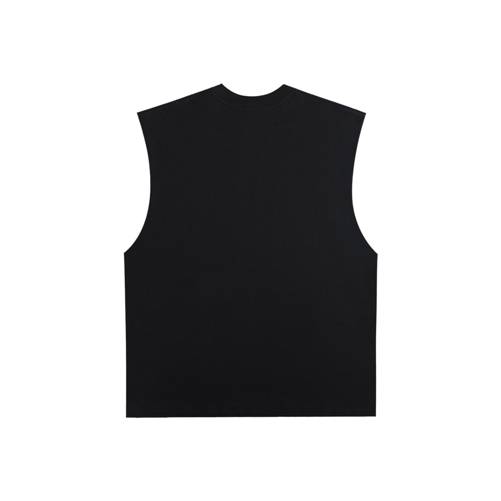 World Wide Raw Edge Cotton Tank Top