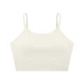 Cursive Spaghetti Strap Yoga Sports Bra