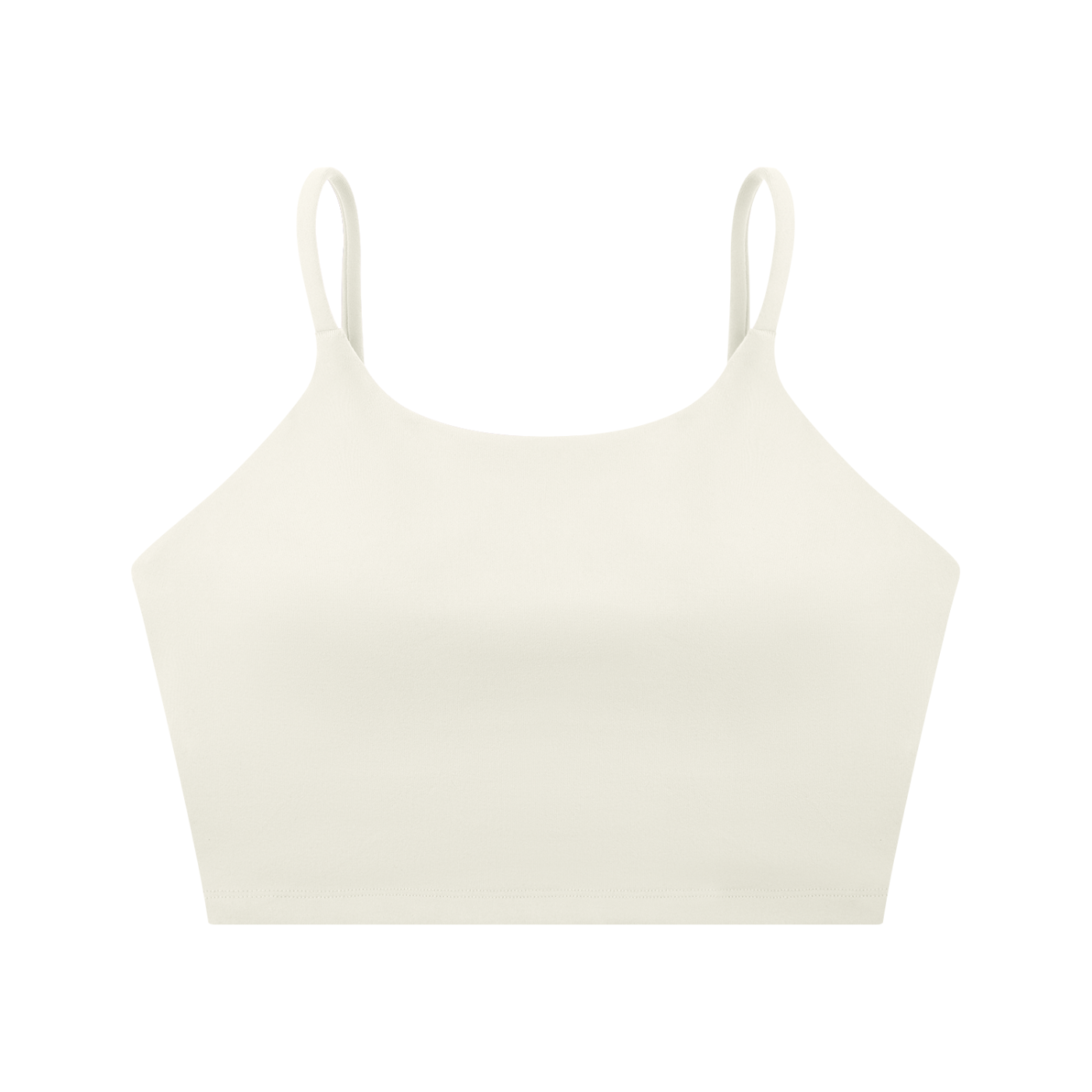 Cursive Spaghetti Strap Yoga Sports Bra