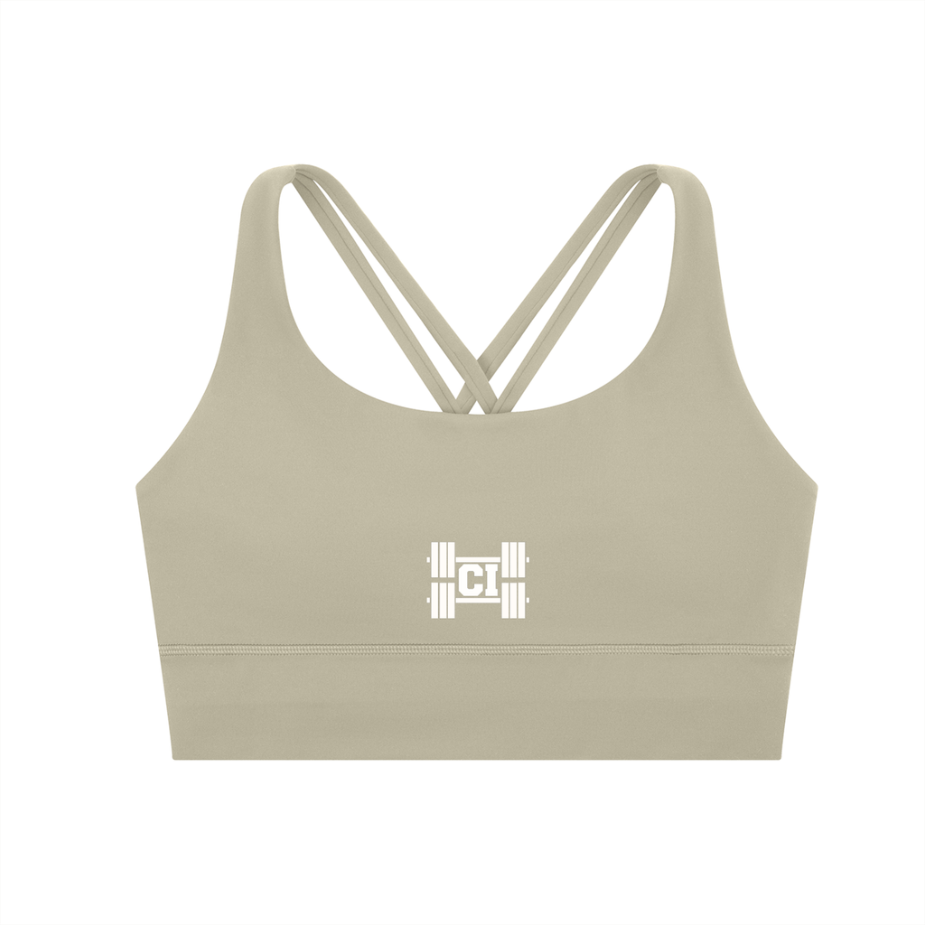CI Strappy Criss-Cross Sports Bra