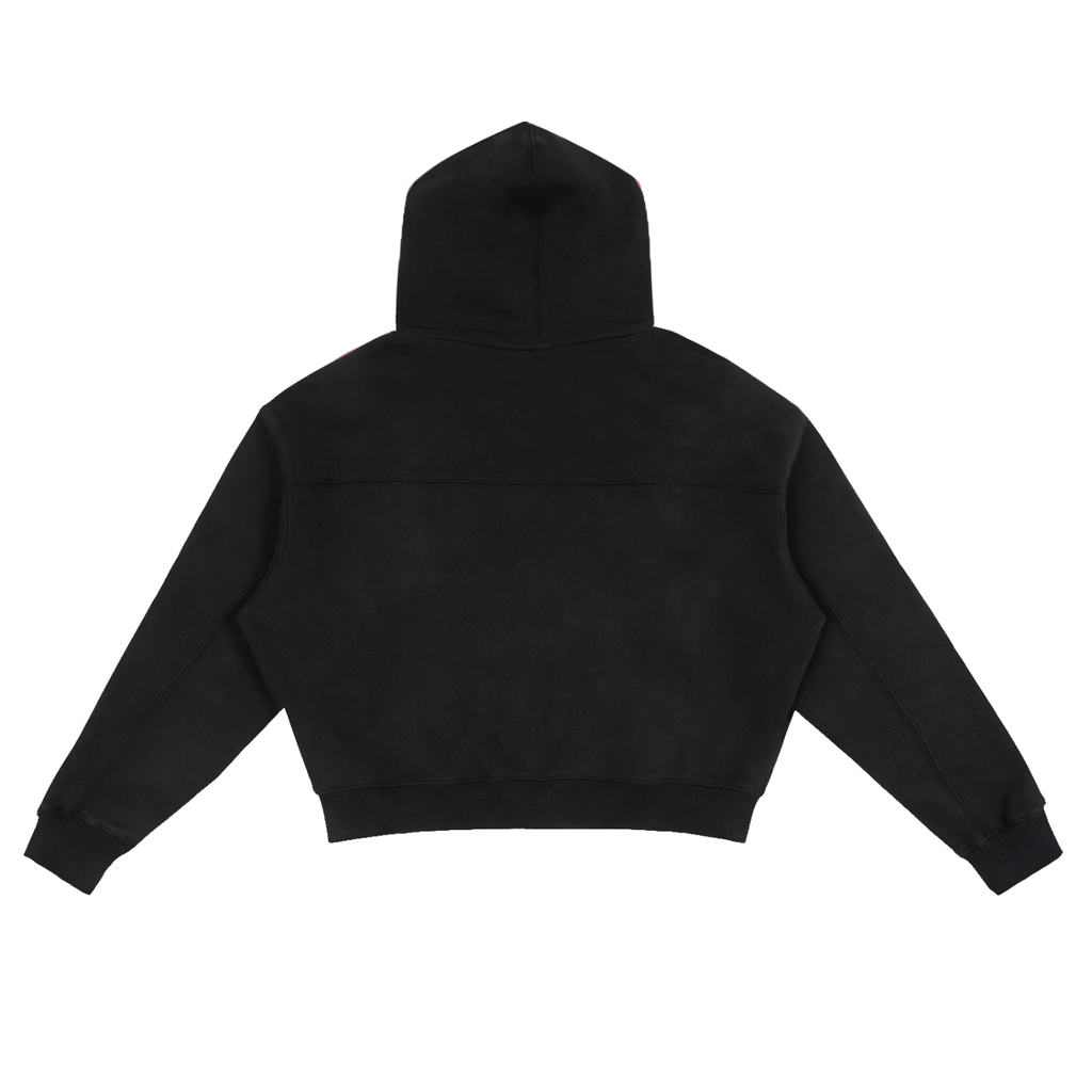 Laurel Zip-Up Boxy Hoodie