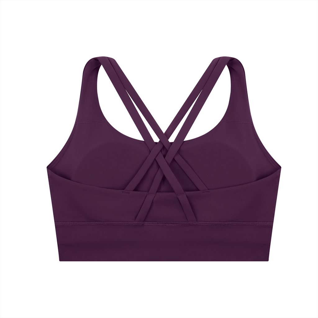 CI Strappy Criss-Cross Sports Bra