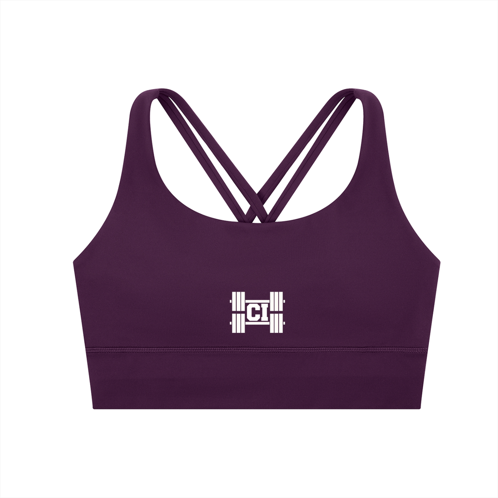 CI Strappy Criss-Cross Sports Bra