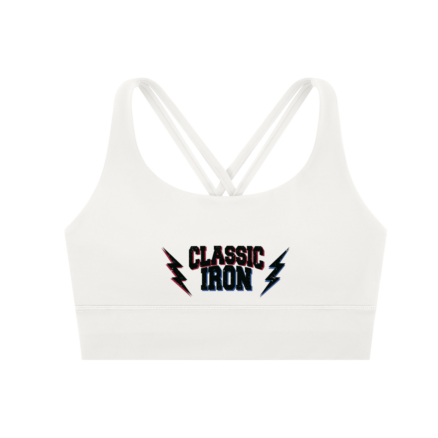 Bolt Strappy Criss-Cross Sports Bra