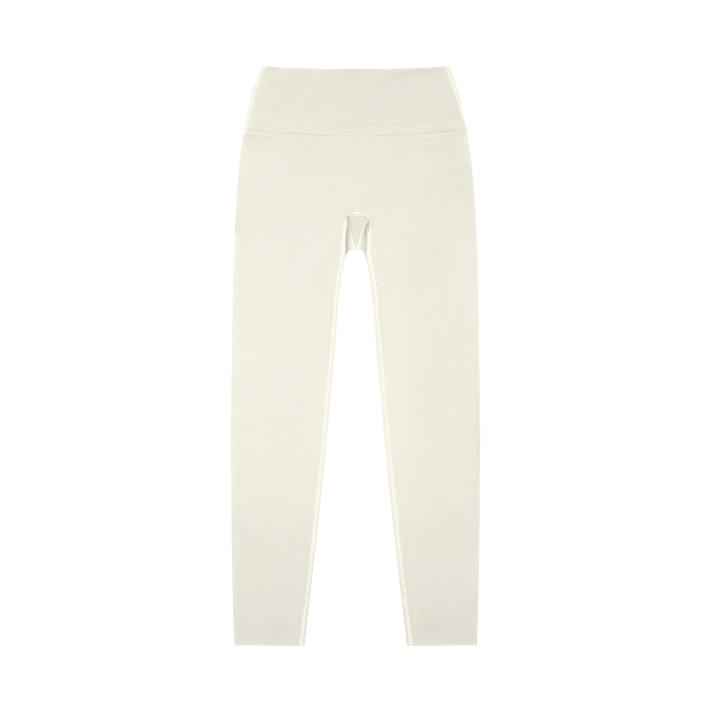 Cursive High-Waisted Yoga Leggings