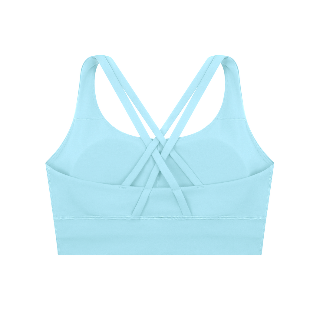 CI Strappy Criss-Cross Sports Bra